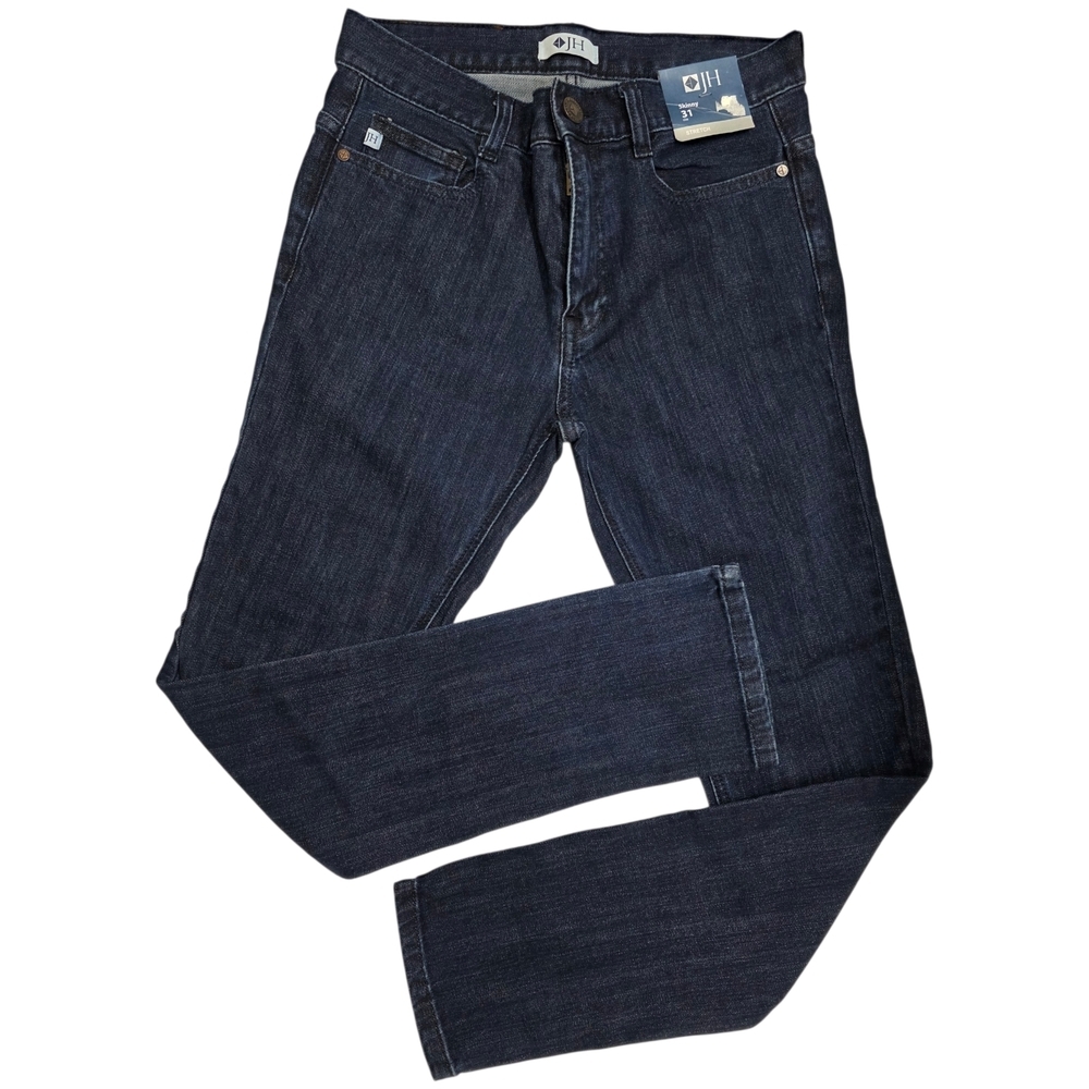 JH Skinny Jeans Women Size 31 (US 10–12) Dark Wash Stretch NWT